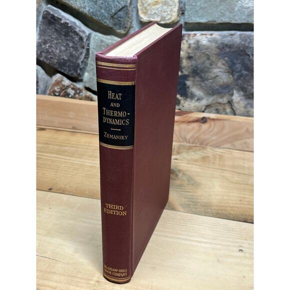 Heat and Thermodynamics 3rd Edition by Mark W. Zemansky 1951 Science Textbook - Picture 1 of 6